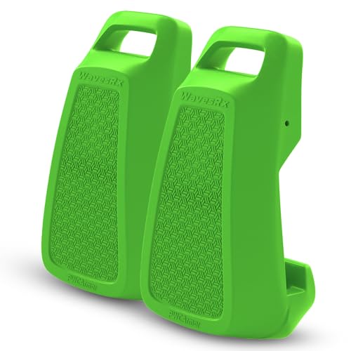 WavesRx PWCArmor Jet Ski Fenders (2 Pack) EVA Foam PWC Dock Bumpers for Docking Interlocking Fender System with Soft Loop Cleats Compact Storage for Sea-Doo Yamaha WaveRunner & Kawasaki Jet Ski