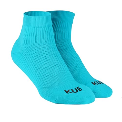 Image of KUE Graduated Compression Socks | Women & Men|Daily Use, Running & Fitness | Improved Blood Circulation, Pain Relief |Ankle Length