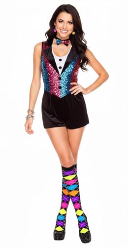 Image of ToBeInStyle Women's Acrylic Knee High Print Socks