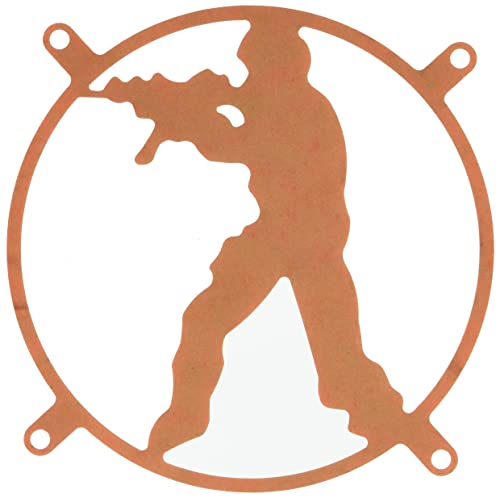 Bits Power Cooled PC Fitting Personal Computer Water Reservoir Sled Tube Compression Rotary Screw Adapter Extender Expansion Parts (BP-120UVFG-RD-2)