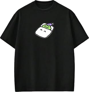 تي شيرت بتصميم ضفدع بلون اسود مقاس 26