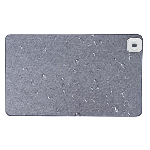 Sous-main chauffant pour clavier et souris : tapis de bureau imperméable d'hiver
