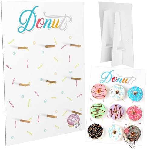 Donut Wall Wedding Decor Donut Stand Party Décor Baby Shower Doughnut Donut Display Stand Table Decor Kids Party Birthday Decor Donut Party