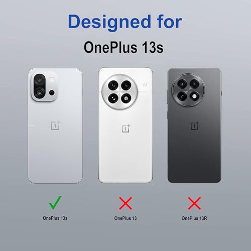Image of Zapcase Back Case Cover for OnePlus 13s | Compatible for OnePlus 13s Back Cover | Case Cover with Camera Protection | (TPU + PC | Transparent)