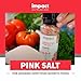 Impact - Coarse Himalayan Pink Sea Salt - No Additives Rich in Trace Minerals Non-GMO Gluten-Free Ideal for Low-Carb Fasting Cooking - 10oz Grinder