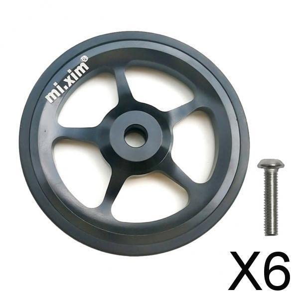 Enakshi (LABEL) Creations 6xFolding Bicycle Easy Wheel Alloy Bicycle Refit Easywhee for Black-picture-27