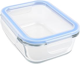 Pote Hermetico Retangular com Trava 1500ml Vista Home