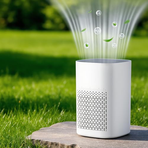 Mini Air Purifier - 360° HEPA Filtration System Quietly Cleans Air in Bedrooms, Kitchens & Offices, Eliminating Dust, Smoke & Unwanted Odors - image 8
