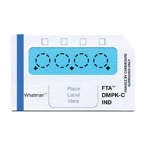 GE Bio-Sciences WB129243 FTA DMPK-C Card (Pack of 100)