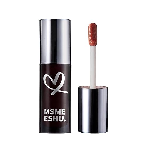 MSMEESHU 3 Pcs Lip Gloss Set, Non-Sticky Hydrating Lip Oil & Plumping Balm Collection, High Shine Tinted Lip Stain, Pink Nude Color Everyday Essential for Girls, S02