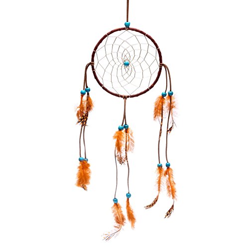 Dream-Catcher Native American Indian Inspired Chakras Brown