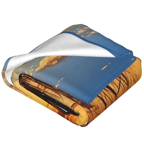 Couverture pour canapé en flanelle microfibre douce 152x127 cm - 4
