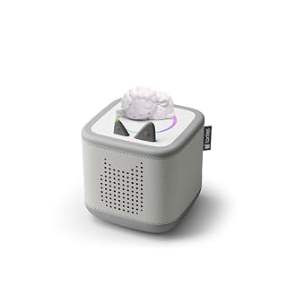 tonies Toniebox 2 Bundle Incl. 1 Tonie: Schlummerbande Schlummerschaf im Zauberwald, Mondgrau, Audioplayer für Hörbücher, Lieder, Einschlafen und Tonieplay für Kinder - Amazon product rated Grade B