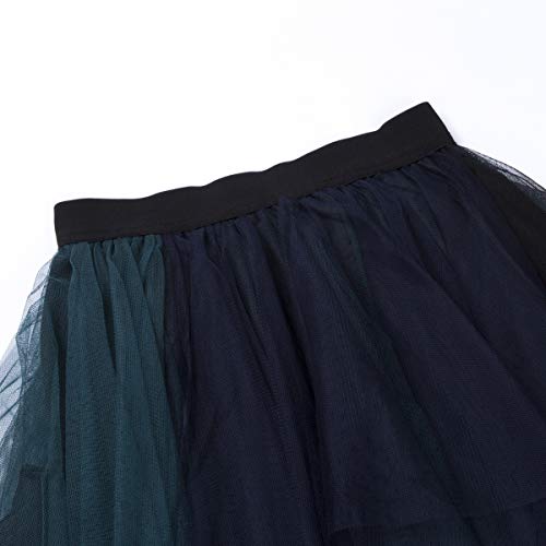 YILEEGOO Women's Tulle Skirt High Waist Tiered Layered Mesh Ballet Prom Party Tulle Tutu A-line Midi Skirt (Green, ONE Size) steampunk buy now online YILEEGOO Women's Tulle Skirt High Waist Tiered Layered Mesh Ballet Prom Party Tulle Tutu A-line Midi Skirt (Green, ONE Size) steampunk buy now online
