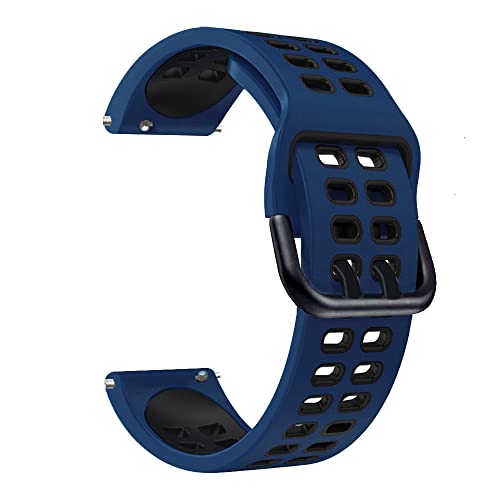 Correa de silicona de 20 mm para Garmin Vivoactive 3 Music y Forerunner 245 en color ágata