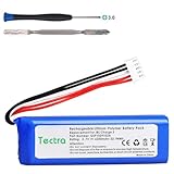 Tectra 6200mAh Rechargeable Battery for JBL Charge 3 2016 Portable Speaker, Fits for JBL GSP1029102A