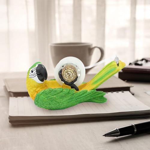 Distributeur de ruban adhésif oiseau en résine pour bureau - 3