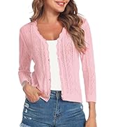 Gyabnw Bolero dames feestelijk 3/4 mouwen boleros elegant Shrug