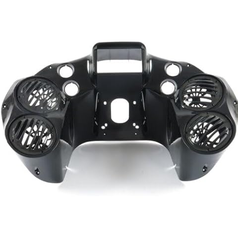SPORT FAIRING Double DIN Inner Fairing with 6.5" Speakers Pod For Harley Road Glide 1996-2013 Cover