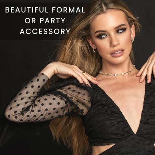 Nikita By Niki C-V Rose Flower Rhinestone Choker Necklace - Statement Crystal Choker - Rose Gold thumb #6