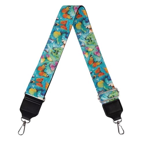 Image of Adjustable Purse Strap for Women, Crossbody Wide Handbag Strap Replacement, Sturdy Bag Strap with Silver Hardware