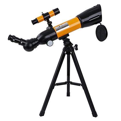 Telescopio refractor con trípode y apertura 50 mm miniatura 1