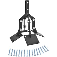 Weathervane Steel Adjustable Cupola Mount, Weather Vanes Mount for Roof with Mounting Brackets Extension, 4 Plates