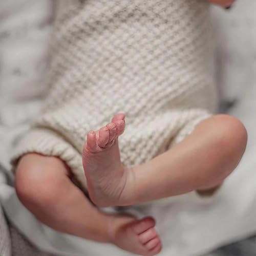 Muñeco Reborn Realista Vinilo 19 Pulgadas Niño miniatura 4