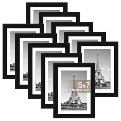 upsimples 5x7 Picture Frame Set of 10 Cover