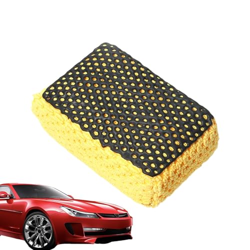 livre Éponges de lavage de voiture, éponges anti-rayures, éponge de lavage de voiture, brosse de nettoyage de boue, outils de nettoyage non rayés, détails polyvalents pour l'utilisation automobile et