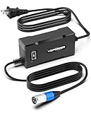 YZPOWER 24V 8A Lithium Battery Charger for Electric Wheelchairs & Power Chairs - 3-Pin XLR Connector Compatible with Pride Jazzy/Drive Medical/Rascal/Ninebot/Shoprider/Golden Tech Wheelchair Scooters