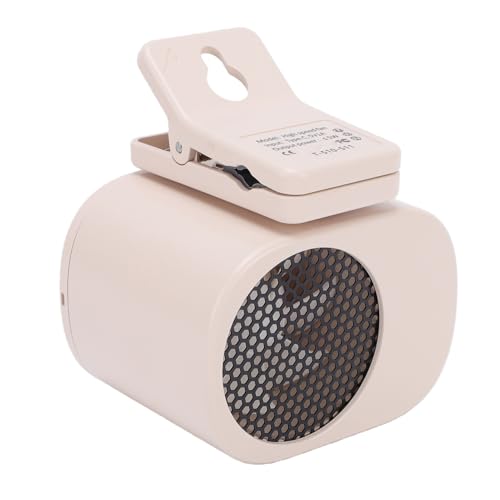 Ventilador de cuello de mano portátil recargable 3000 mAh beige 4