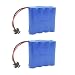 Hapinic 2PCS 4.8V 700mAh RC Car Rechargeable Battery Ni-Cd AA High Capacity Battery Pack for Four Wheels Race Car