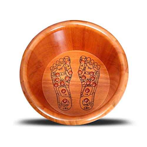 Masajeador de pies Spa BABYCE en cubo de madera