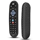 Cover for SKY Q Bluetooth Remote Control EC201 EC202 2020, Protective Silicone Case SKY Q New Remote Controller Sleeve Skin Holder Battery Back Protector Universal Replacement-Black