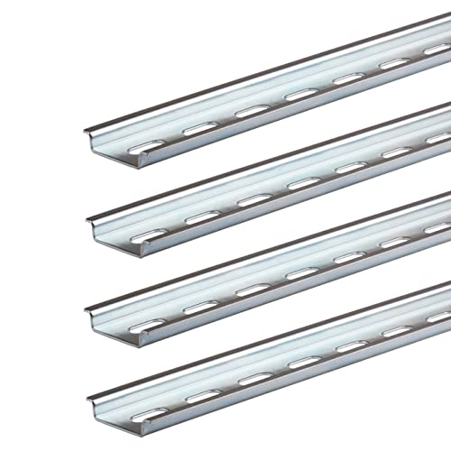 4er Pack, DIN-Tragschiene Hutschiene TS35, 1m