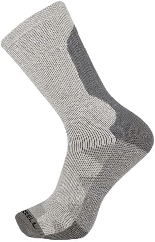 Merrell Thermo Moab Crew Socks 1 Pair, Charcoal, Men's 5-8.5 / Women's 5-9.5 - Image 2