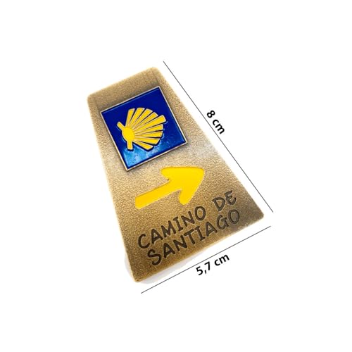 Imán para nevera del Camino de Santiago para hogar miniatura 3