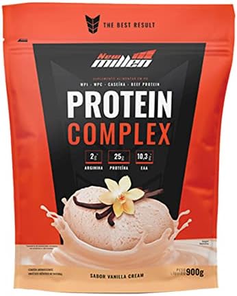 New Millen Protein Complex - 900G Refil Vanilla Cream -