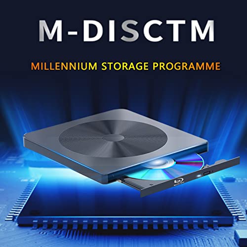 External Blu Ray Drive Bd Player Read/Write Portable Blu-Ray Drive Burner Usb 3.0 And Type-C Dvd Burner 3D Bluray Drive Compatible With/Win10/ Mac Os External Blu-Ray Drives Blu Ray Burner #TOP3