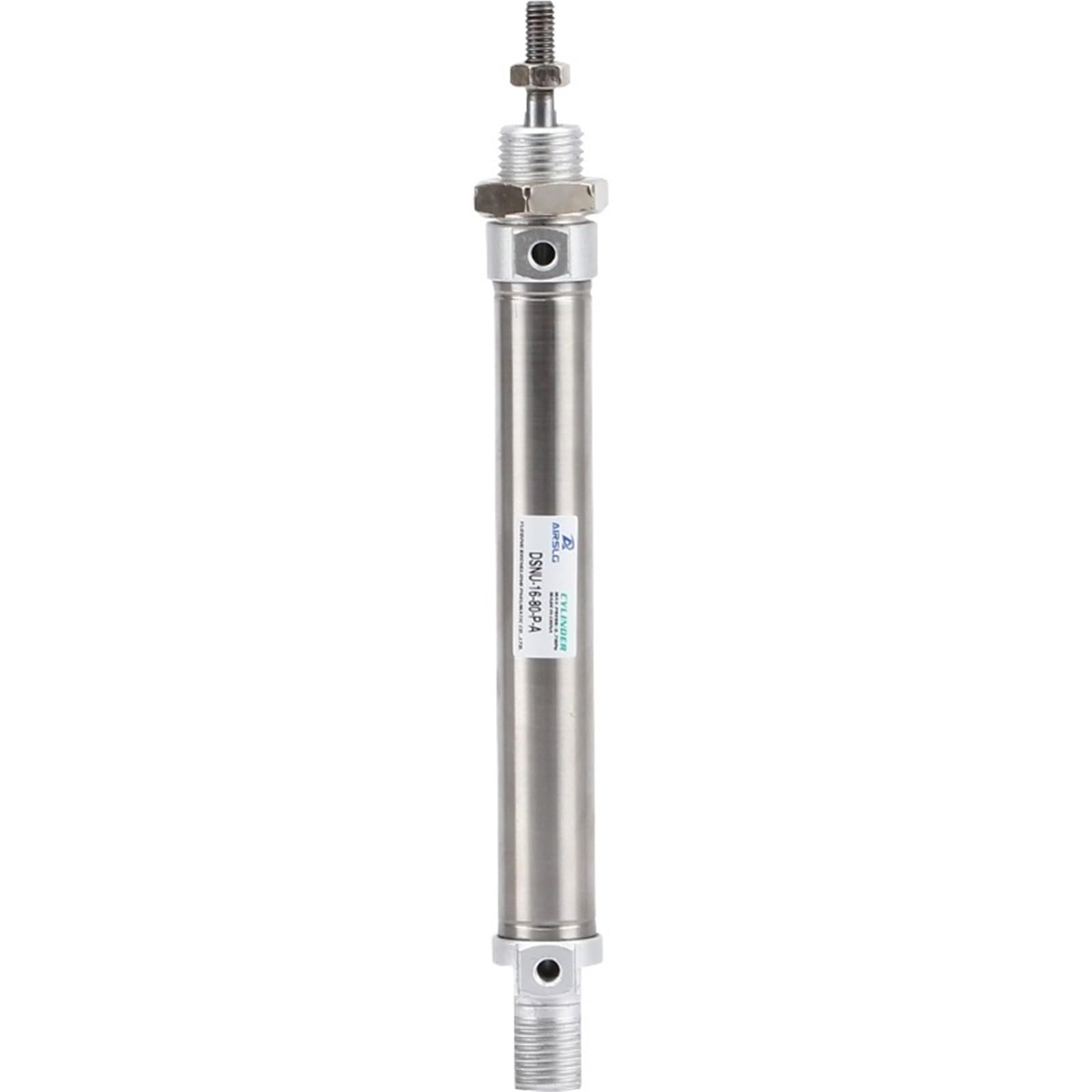 Vérin pneumatique 20mm stroke DSN-16 cylindre en acier inoxydable double effet
