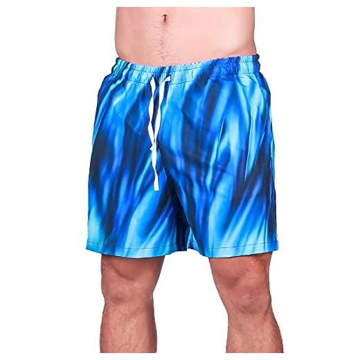 Short Praia Masculino Bermuda Tactel Verão Surty Beach Resort (Azul, M)