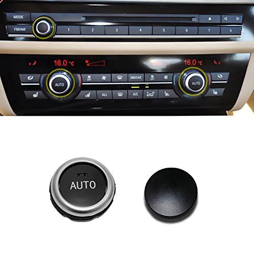 Moonlinks For Bmw Air Conditioning Rotation Button,Climate Control Knob Switch Temperature Adjustment Replacement Kit For Bmw 5 Series F10 F11,6 Series F12 F13,7 Series F01 F02, X5 F15, X6 F16 #TOP9