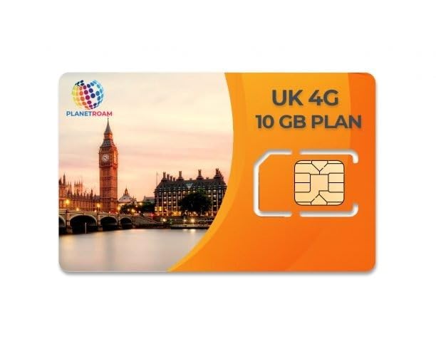 UK 10GB 4G Plan (28 Days) (Voice+Data SIM Card)-image-36