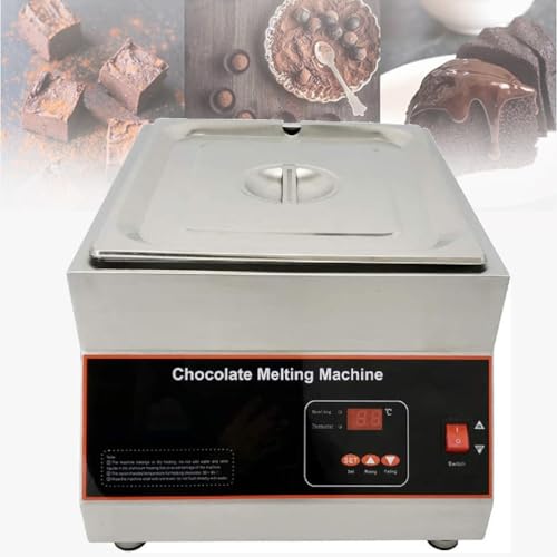Máquina profesional para fundir chocolate 12KG digital miniatura 1