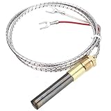 ChangTa Gas Fryer Thermopile Thermocouple 2-Wire Replacement for Imperial Elite Frymaster Dean Pitco and Italian FAGE Gas Pizza Oven