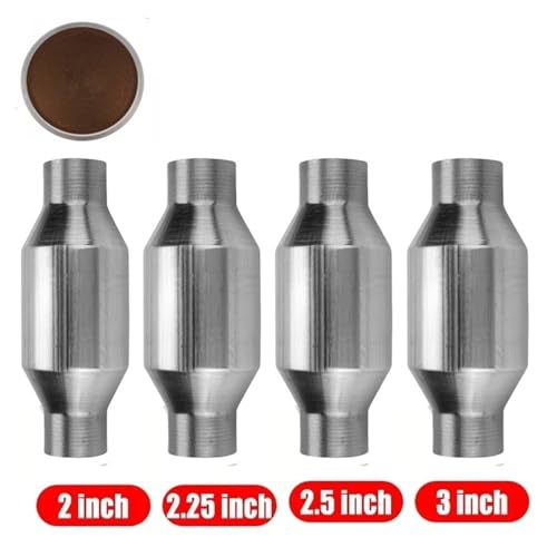 Convertidor catalítico universal de 400 celdas para tubos de escape de 2 y 2.5 pulgadas Euro 1 4