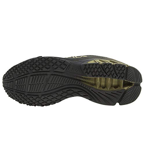 Tênis Fila Python, Infantil Preto/Dourado 35