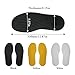 GULELAYAR Black Rubber Sole Replacement DIY Shoe Repair Particle Pattern Anti-Slip Soles