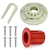 W10528947 W10396887 Washer Drive Hub Kit with 52719 Basket Bushing & 8533953 Hub Screws, Compatible with Whirlpool Kenmore Maytag VMW, Replaces W10528947VP AP5665171 PS6012095 PS990227